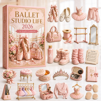 2026 Ballet Advent Calendar – 24 Days of Enchanted Christmas Ornaments