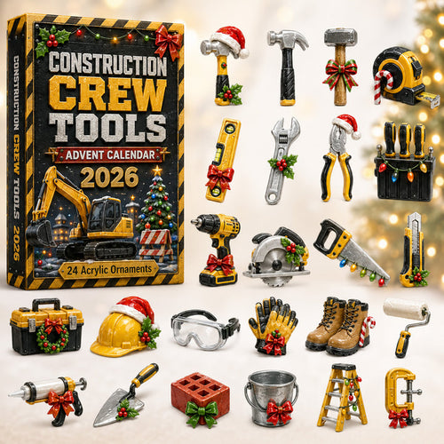 2026 Christmas Advent Calendar – 24 Days of Unique Profession-Inspired Ornaments