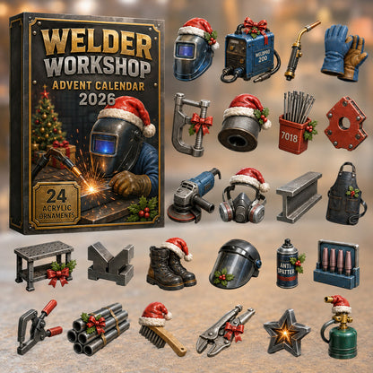 2026 Christmas Advent Calendar – 24 Days of Unique Profession-Inspired Ornaments