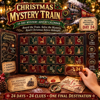 ⏳ Last Day 50% OFF – 🎁✨24-Day Mystery Adventure Advent Calendar Collection