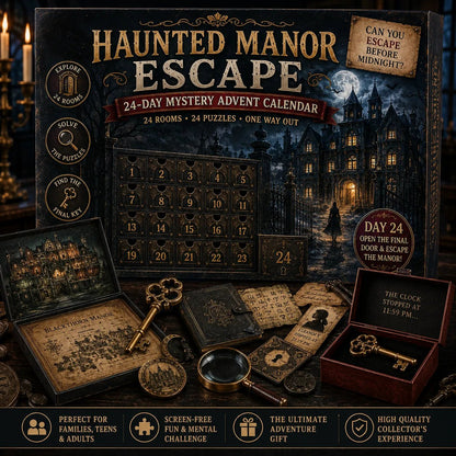 ⏳ Last Day 50% OFF – 🎁✨24-Day Mystery Adventure Advent Calendar Collection