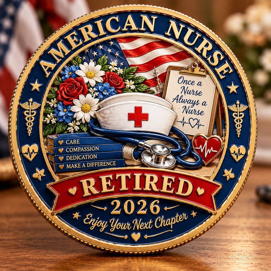 American Nurse Retired 2026 coin