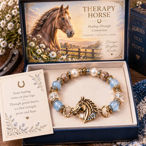 🐴 Therapy Horse Healing Bracelet