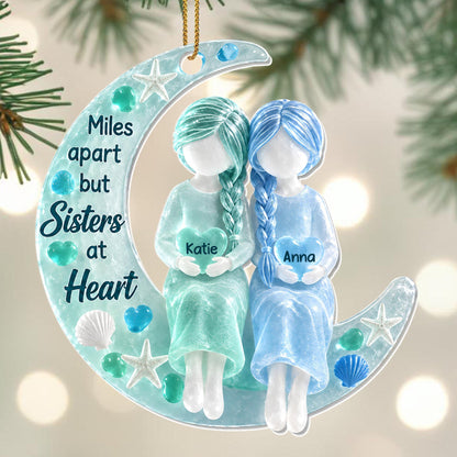 💕 Personalized Sister Ceramic Ornament