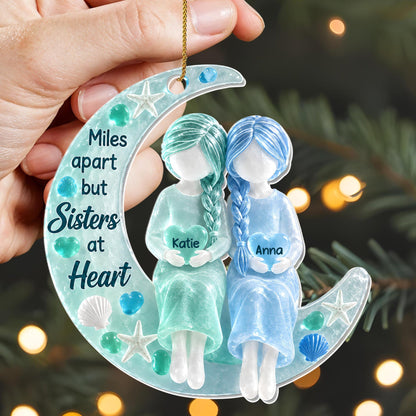 💕 Personalized Sister Ceramic Ornament