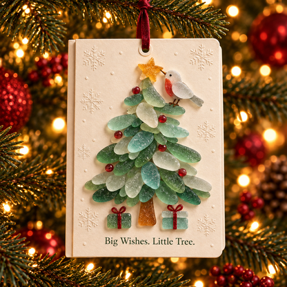 🎄 Funny Christmas Hanging Card Ornament – 6 Designs Foldable Greeting Card ✨❤️
