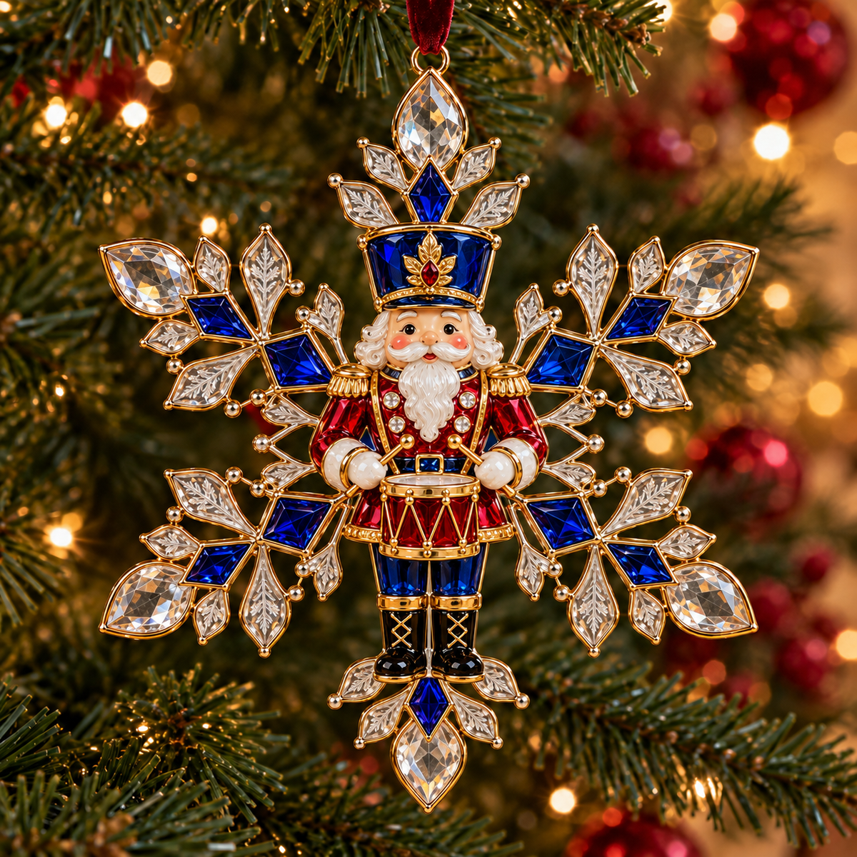 🎄✨Christmas Magic Snowflake Ornaments