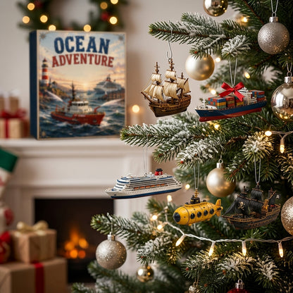 ⏳ Last Day 49% OFF – ⚓ Ocean Adventure Advent Calendar 2026 | 24 Days at Sea with 24 Unique Miniature Ships, Boats & Ocean Vessels 🌊🎁