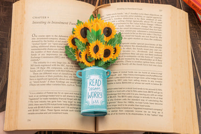 Leauni Elegant Flower Bouquet Pop-up Bookmark - New Pop-Mark