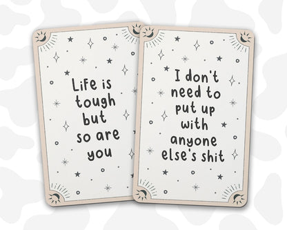🎁Funny Sweary Affirmation Cards
