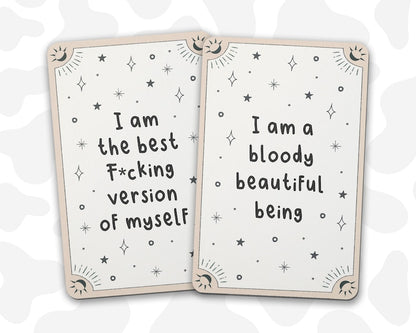 🎁Funny Sweary Affirmation Cards
