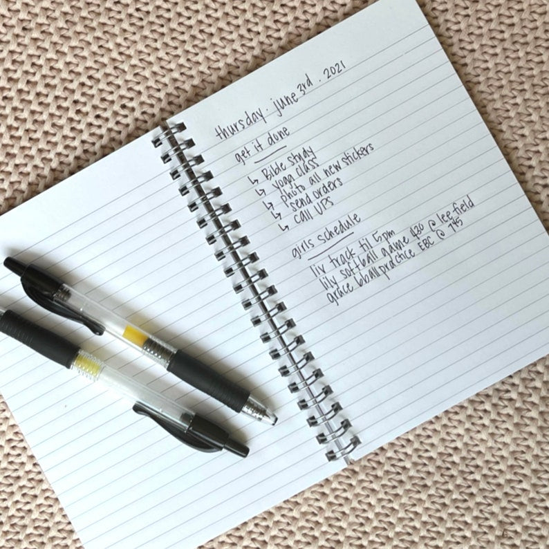 Praise God from Whom All Blessings Flow Spiral Notebooks