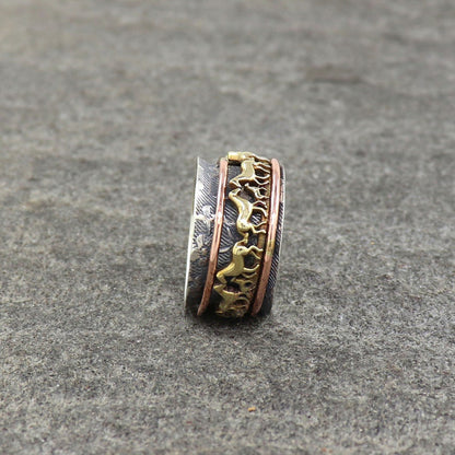 🔥Hot Sale-49% OFF — 🐎Horse Spinner Ring（Buy 2 Free Shipping）