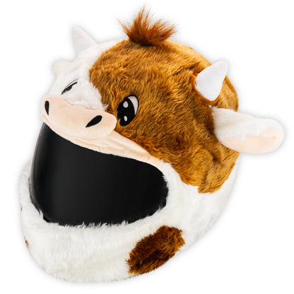 Motorcycle Helmet Cover - Cow