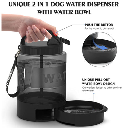 🐶77oz Dog Travel Water Bottle (🔥🔥BUY 2 FREE SHIPPING)