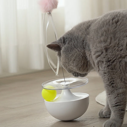 😸 Irregular Rotating Interactive  Cat Self Play Wand 💕