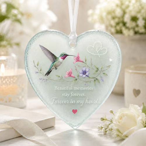 Forever In My Heart Memorial Hanging Ornament