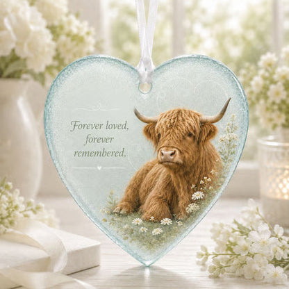 Forever In My Heart Memorial Hanging Ornament
