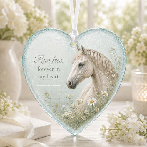 Forever In My Heart Memorial Hanging Ornament