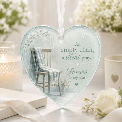 Forever In My Heart Memorial Hanging Ornament