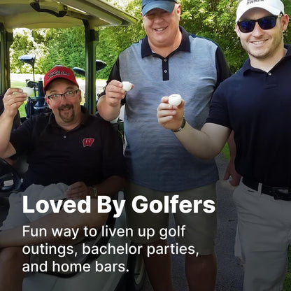 ⛳Best Father's Day Gift | Golf Ball Shaped Shot Glasses