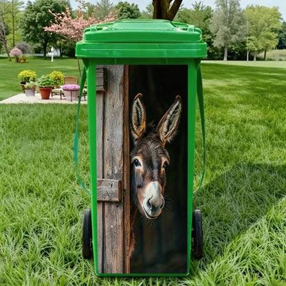 ✨Creative Trash Can Sticker with Colourful Cartoon