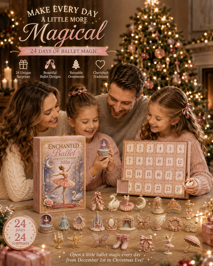 2026 Ballet Advent Calendar – 24 Days of Enchanted Christmas Ornaments