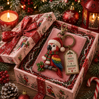 🎄 2026 Christmas Character Keychain Gift Box🎁