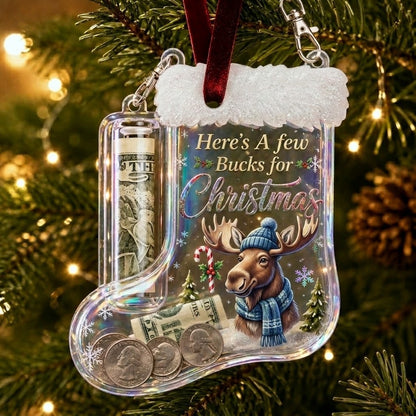 Christmas Stocking Money Holder Ornament