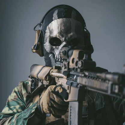 🎃Halloween Hot Sale💀COD MWII Ghost Mask 2022