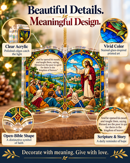 📖 Stories of Faith — Bible Story Acrylic Ornaments Collection
