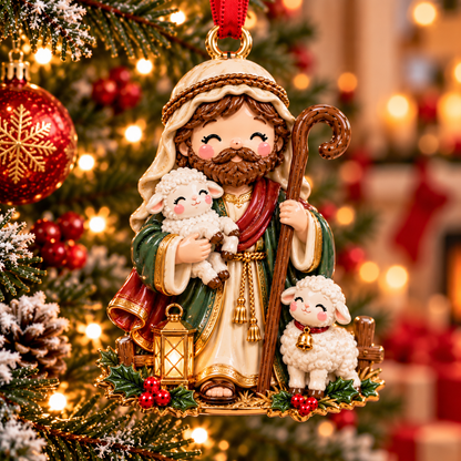 🎁 50% OFF Today! 🎄 Nativity Characters Christmas Ornaments