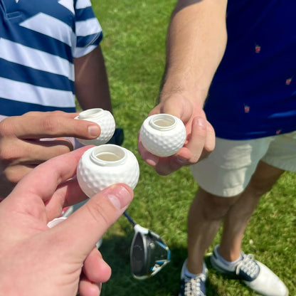 Best X-mas Gift| Golf Ball Shaped Shot Glass⛳
