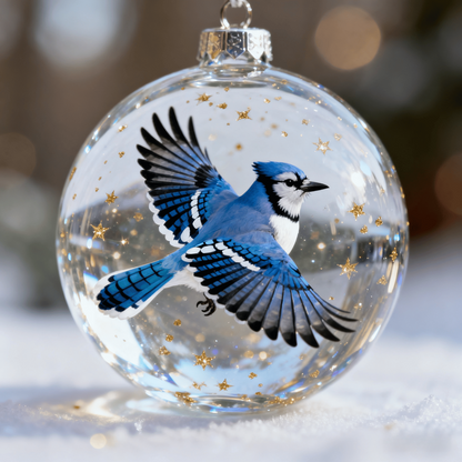 🔥🐦Nature's Birds Crystal Glass Ornament Gift Set