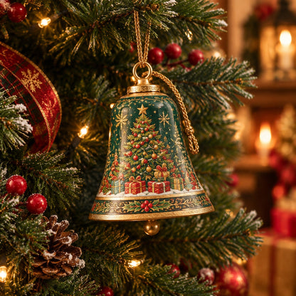 🎅 2026 Christmas Gift 50% Off--🔔Vintage Bell Ornament Collection – Festive Holiday Tree Keepsakes