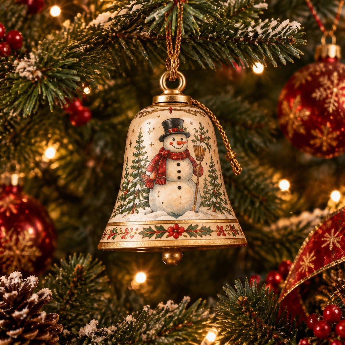 🎅 2026 Christmas Gift 50% Off--🔔Vintage Bell Ornament Collection – Festive Holiday Tree Keepsakes