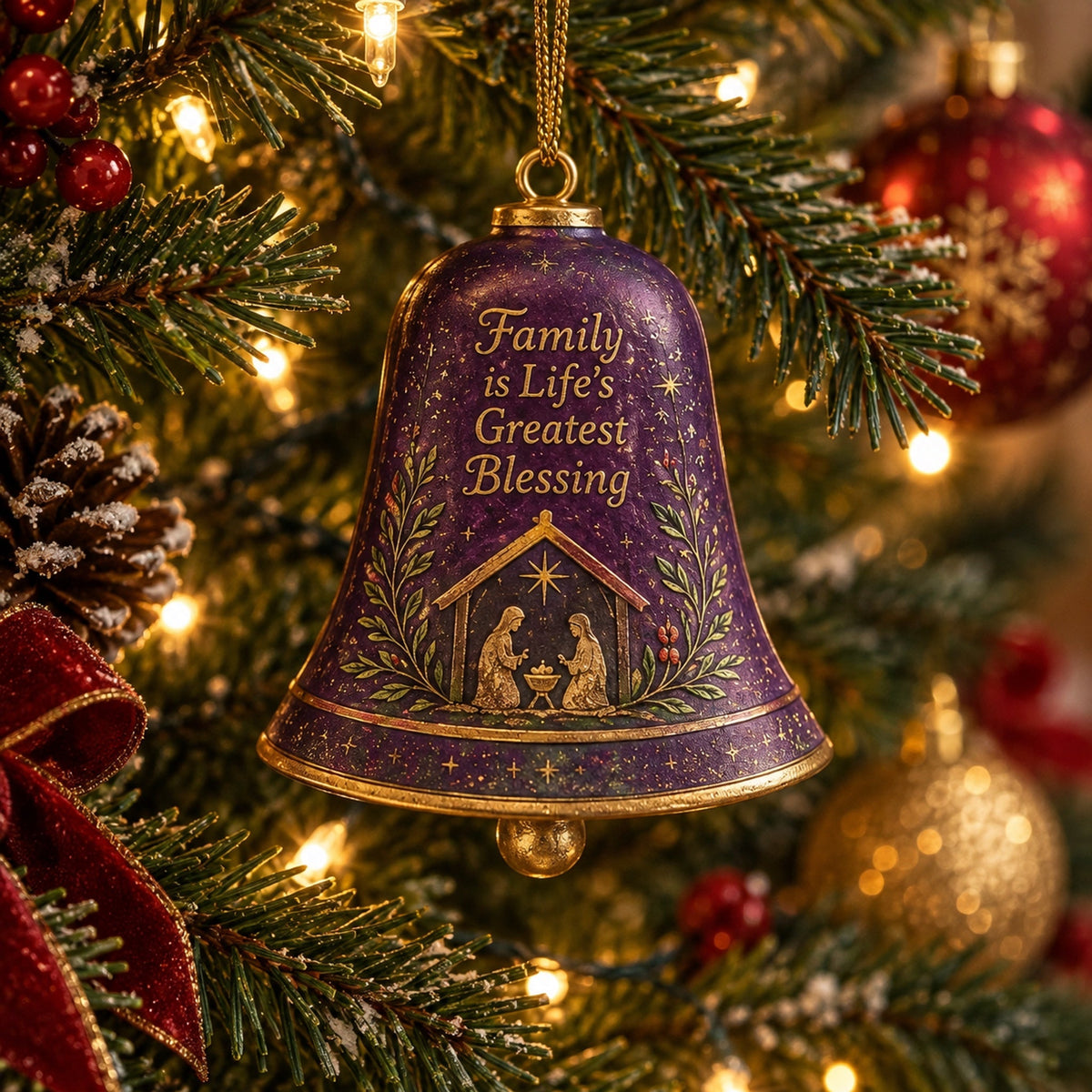 🎅🔔Holiday Bell Ornament Collection – Festive Keepsake Decor
