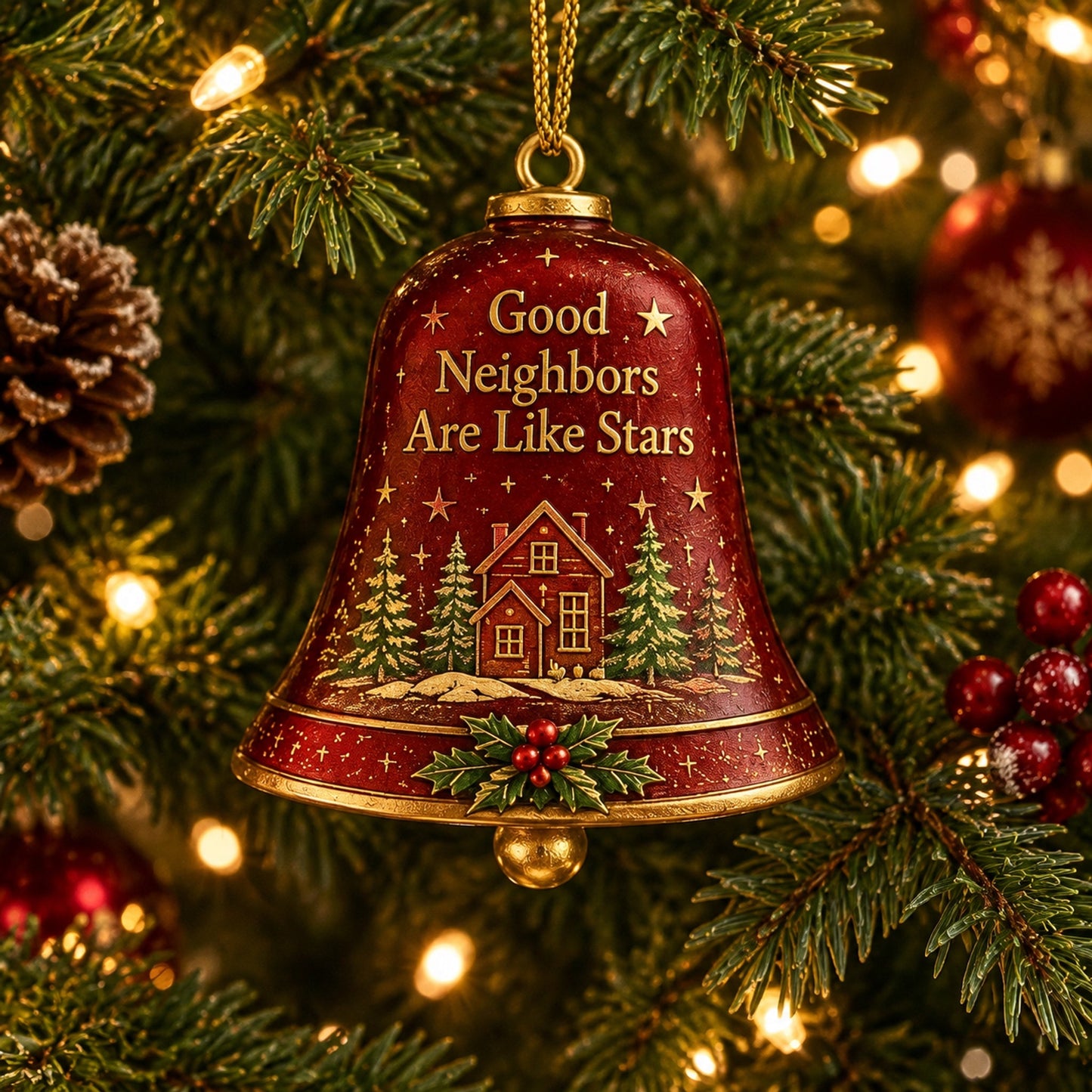 🎅🔔Holiday Bell Ornament Collection – Festive Keepsake Decor