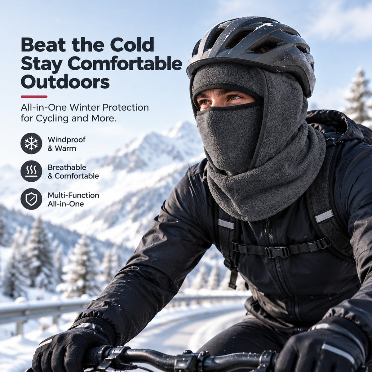 ⏳LAST DAY SALE 50% OFF!!❄️Winter All-In-One Scarf Ear Cover Warm Balaclava
