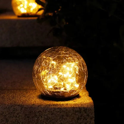 BUY 2 FREE SHIPPING🔥 - Cracked Hockey Puck Solar Light✨