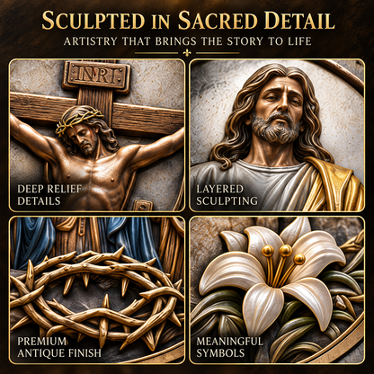 Two Sides, One Promise – Crucifixion & Resurrection Commemorative Coin