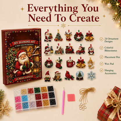 🔥Last Day 50% OFF - 🎄🎅 24 Christmas Ornaments To Make & Hang