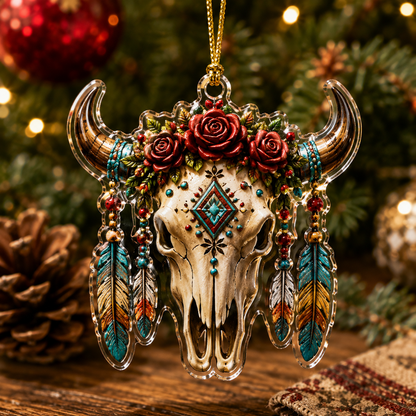 2026 Western Skull Advent Calendar – 24 Days of Unique Cowboy Christmas Ornaments