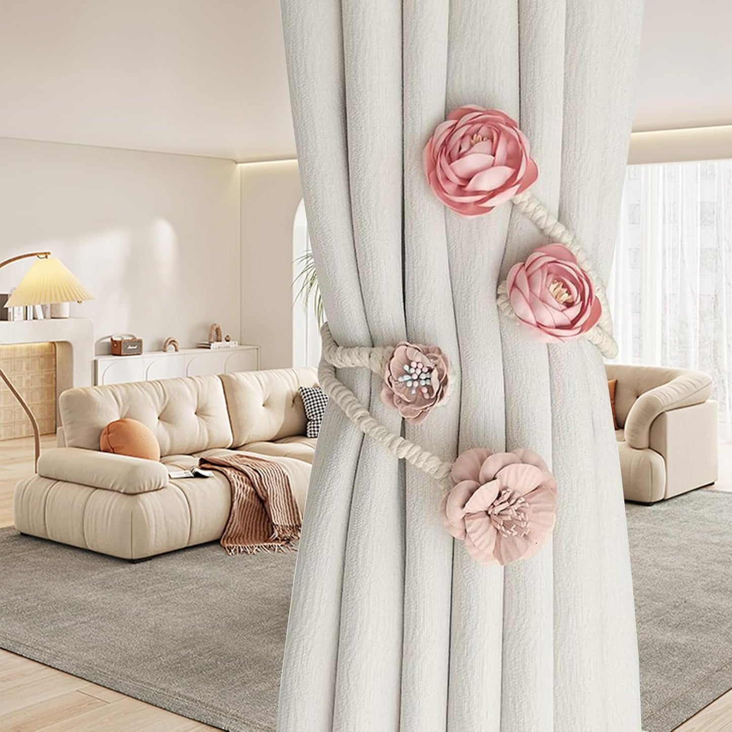 🔥Hot Sale 49% OFF🌸Curtain Tiebacks Clips