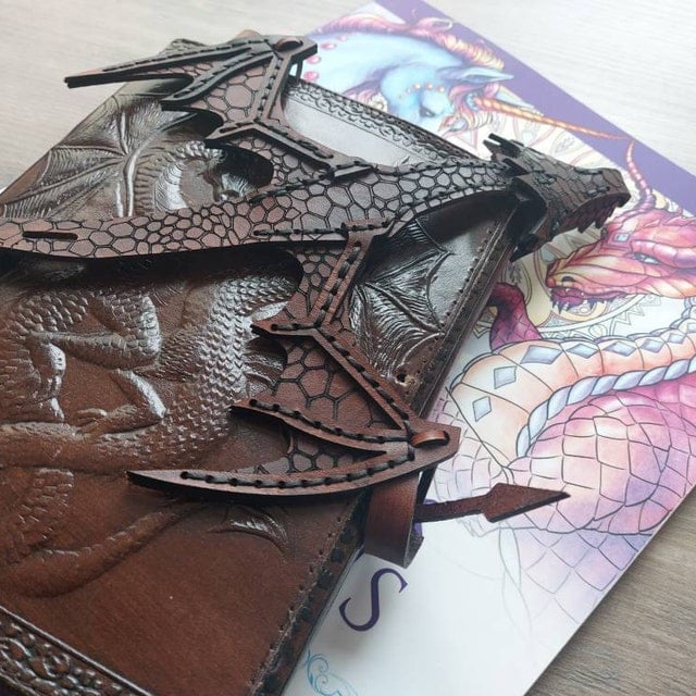 🐉Leather Hand Dragon Bracelet