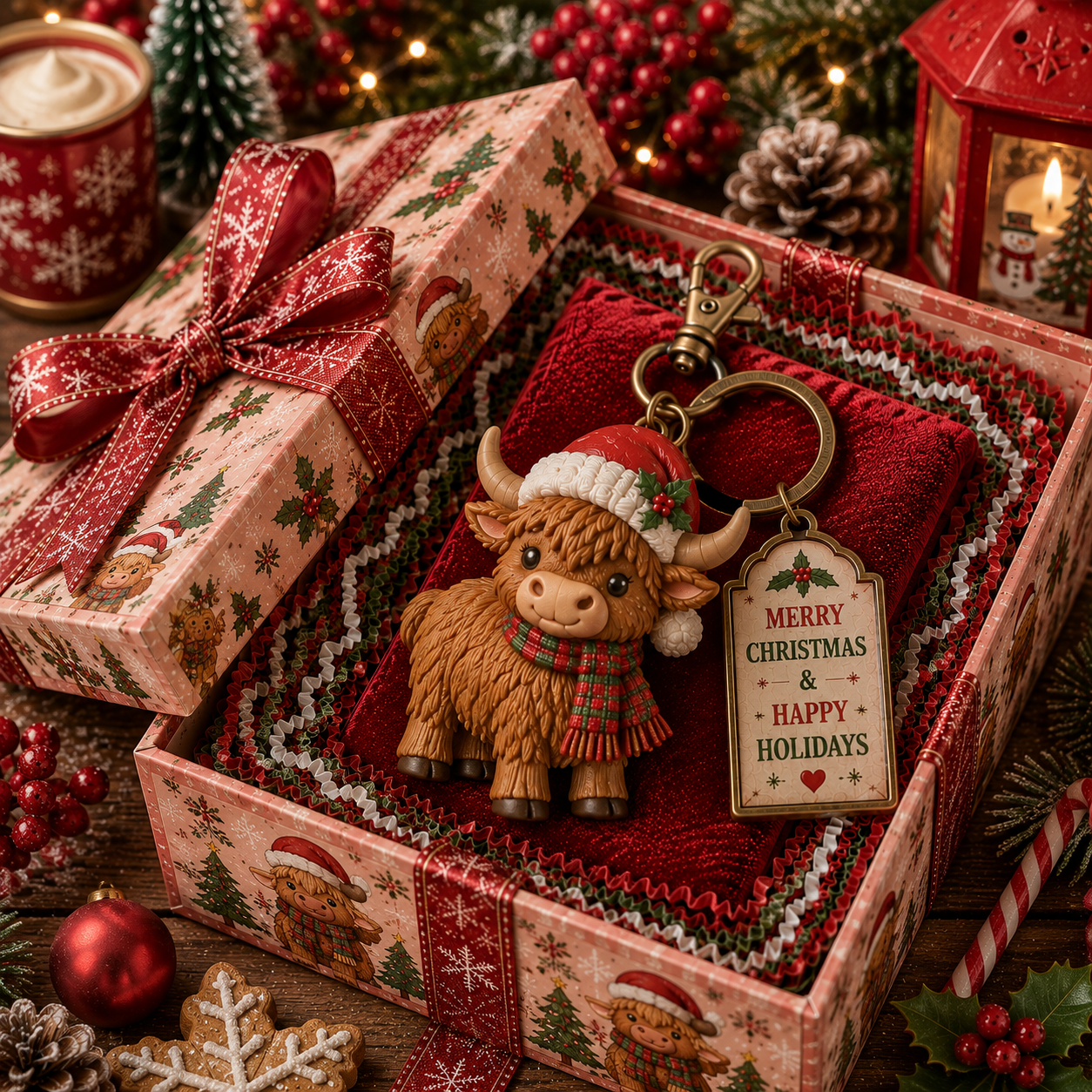 🎄 2026 Christmas Character Keychain Gift Box🎁