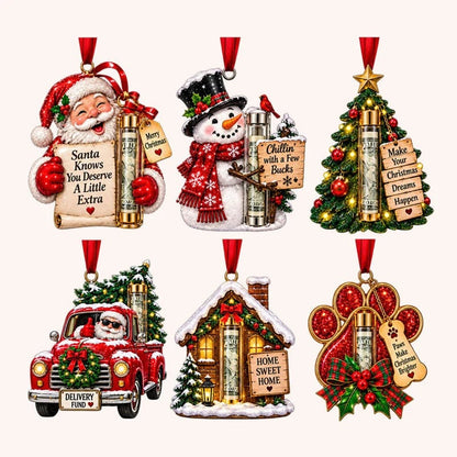 🎁 Surprise Red Envelope Christmas Tree Ornament | Turn Cash Gifts Into Magical Christmas Memories