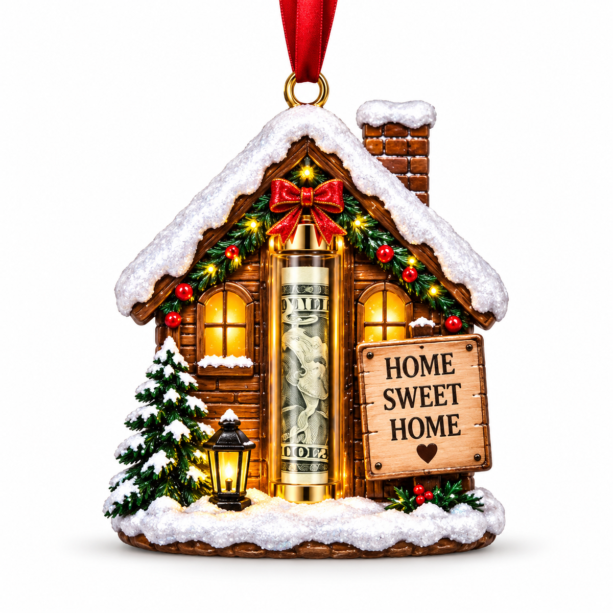 🎁 Surprise Red Envelope Christmas Tree Ornament | Turn Cash Gifts Into Magical Christmas Memories