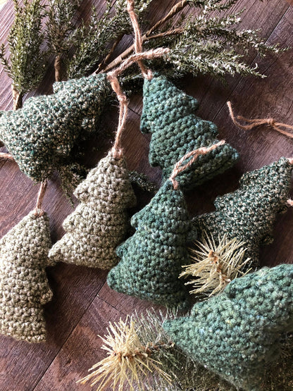 Woolen Christmas Tree Hanging Decoration