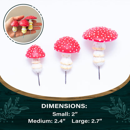 🌟🍄Glow in the Dark Mushroom Garden Decor